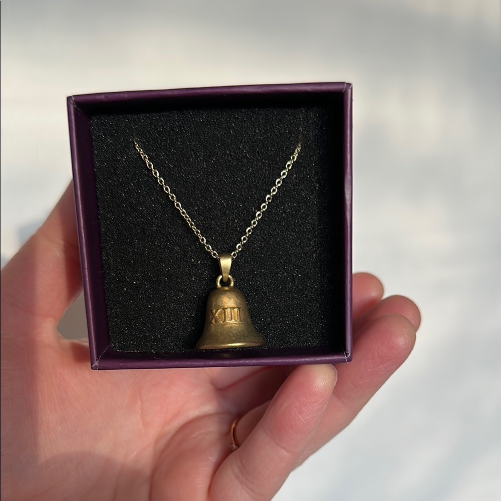 Taylor Swift Official Speak Now Bell Necklace